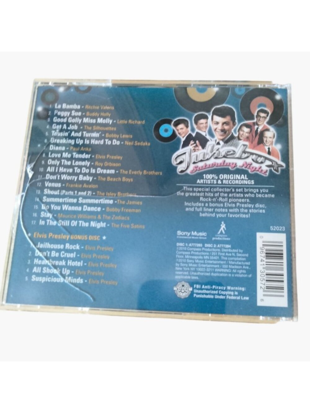 Jukebox Saturday Night CD Set With Elvis Presley Bonus Disc 2010 - Picture 7 of 12